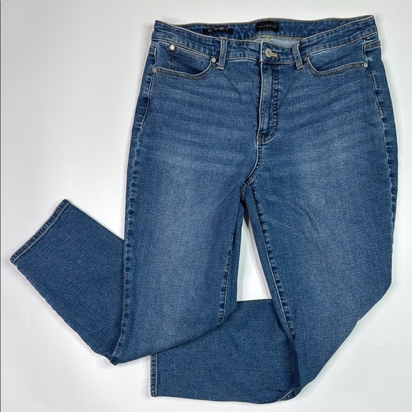 Talbots Slim Ankle Curvy Jean Size 12 - Picture 1 of 10